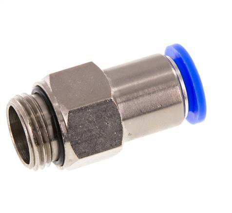 Push-In Fitting 12mm & G1/2'' Male Auto Shut-Off Brass/PBT 0-10bar (0-145psi)