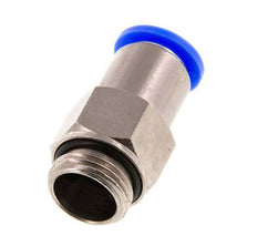 Push-In Fitting 12mm & G1/2'' Male Auto Shut-Off Brass/PBT 0-10bar (0-145psi)