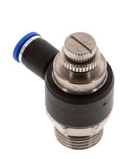 Flow Control Silencer Meter-Out Elbow 8 mm - G1/2'' Brass/PA 66