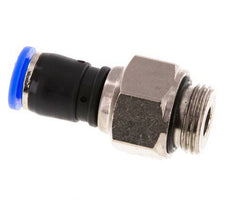 8mm & G3/8'' Swivel Joint Push-In-Male Threads Nickel-Plated Brass/PBT NBR Rotatable