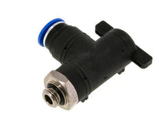 2-Way Elbow Ball Valve 12 mm - G1/4'' Plastic/Brass