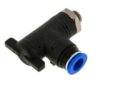 2-Way Elbow Ball Valve 12 mm - G1/4'' Plastic/Brass