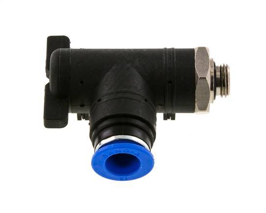 2-Way Elbow Ball Valve 12 mm - G1/4'' Plastic/Brass