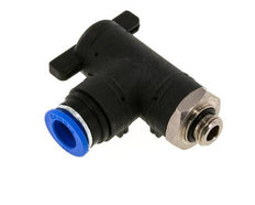 2-Way Elbow Ball Valve 12 mm - G1/4'' Plastic/Brass