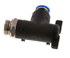2-Way Elbow Ball Valve 10 mm - G1/2'' Plastic/Brass