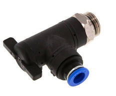 2-Way Elbow Ball Valve 10 mm - G1/2'' Plastic/Brass