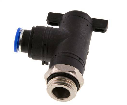 2-Way Elbow Ball Valve 10 mm - G1/2'' Plastic/Brass