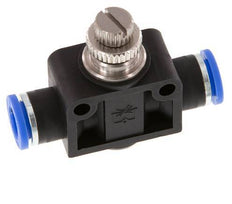 Flow Control Silencer Straight 8 mm Brass/PA 66