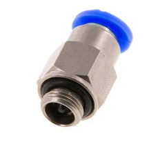 Push-In Fitting 6mm & G1/8'' Male Auto Shut-Off Brass/PBT 0-10bar (0-145psi) [2 Pieces]