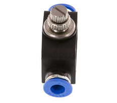 Flow Control Silencer Straight 6 mm Brass/PA 66