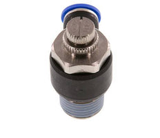 Flow Control Silencer Meter-Out Elbow 10 mm - R1/2'' Brass/PA 66