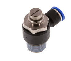 Flow Control Silencer Meter-Out Elbow 10 mm - R1/2'' Brass/PA 66