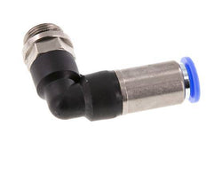 Push-In Fitting 10mm & G3/8'' Male Auto Shut-Off Elbow Brass/PBT 0-10bar (0-145psi)