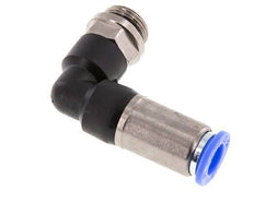 Push-In Fitting 10mm & G3/8'' Male Auto Shut-Off Elbow Brass/PBT 0-10bar (0-145psi)