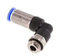 Push-In Fitting 10mm & G3/8'' Male Auto Shut-Off Elbow Brass/PBT 0-10bar (0-145psi)