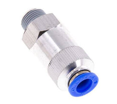 Push-In Check Valve 10mm & R3/8'' Male Aluminum 0.2-10bar (3-145psi) Hose-Thread