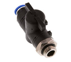 2-Way Straight Ball Valve 10 mm - G3/8'' Plastic/Brass