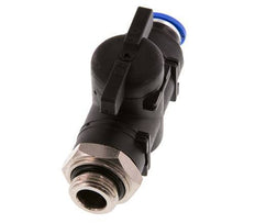 2-Way Straight Ball Valve 10 mm - G3/8'' Plastic/Brass