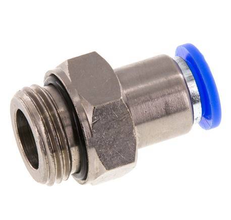 Push-In Fitting 10mm & G1/2'' Male Auto Shut-Off Brass/PBT 0-10bar (0-145psi)