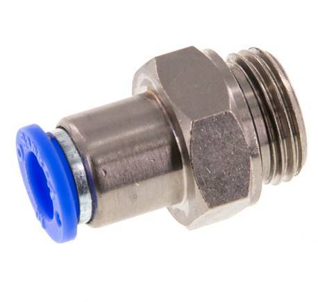 Push-In Fitting 10mm & G1/2'' Male Auto Shut-Off Brass/PBT 0-10bar (0-145psi)