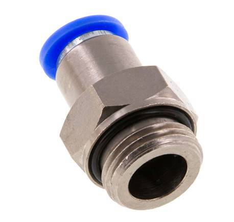 Push-In Fitting 10mm & G1/2'' Male Auto Shut-Off Brass/PBT 0-10bar (0-145psi)