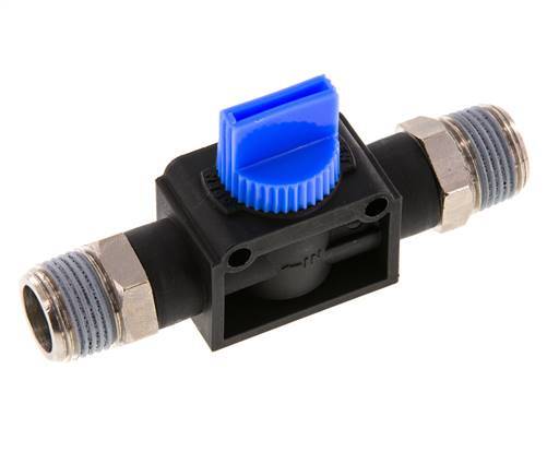 3/2-Way Shut-Off Hand Valve R3/8'' Plastic/Brass