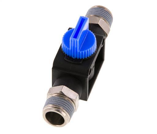 3/2-Way Shut-Off Hand Valve R3/8'' Plastic/Brass