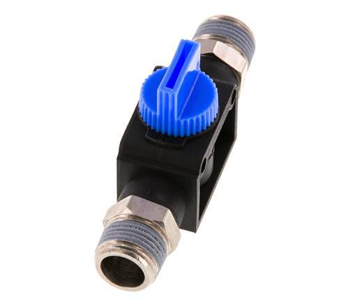 3/2-Way Shut-Off Hand Valve R3/8'' Plastic/Brass