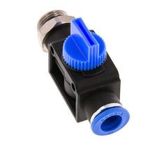 3/2-Way Shut-Off Hand Valve 10 mm - G3/8'' Plastic/Brass Tube-side venting
