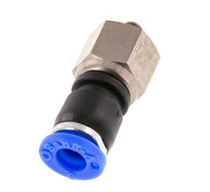 6mm & M5 Swivel Joint Push-In-Male Threads Nickel-Plated Brass/PBT NBR Rotatable