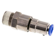 10mm & R1/2'' Quick Swivel Joint Push-In-Male Threads Nickel-Plated Brass/PBT NBR Rotatable