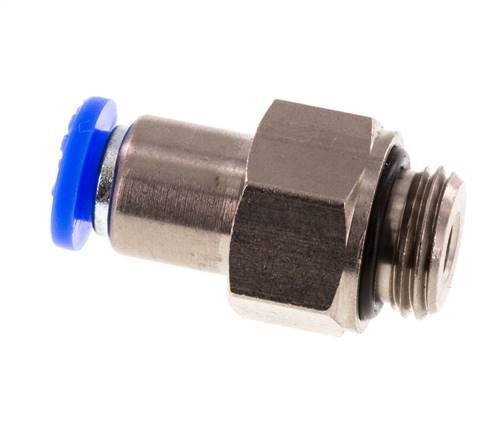 Push-In Check Valve 6mm & G1/4'' Male Brass/PBT 0.2-10bar (3-145psi) Thread-Hose