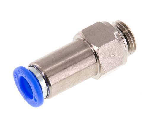 Push-In Check Valve 8mm & G1/4'' Male Brass/PBT 0.2-10bar (3-145psi) Thread-Hose