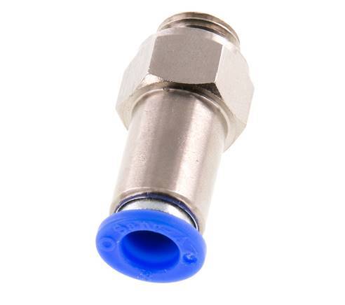 Push-In Check Valve 8mm & G1/4'' Male Brass/PBT 0.2-10bar (3-145psi) Thread-Hose