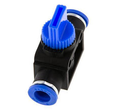 3/2-Way Shut-Off Hand Valve 8 mm Plastic/Brass