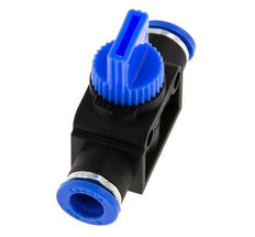 3/2-Way Shut-Off Hand Valve 8 mm Plastic/Brass