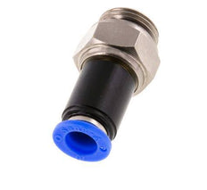 10mm & G1/2'' Swivel Joint Push-In-Male Threads Nickel-Plated Brass/PBT NBR Rotatable