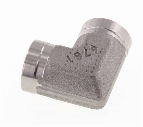 90deg Angled Fitting G1/4'' Female High Pressure Stainless Steel 350bar (4917.5psi) Hydraulic