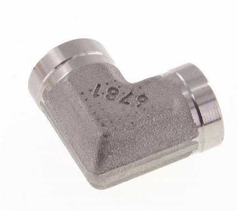90deg Angled Fitting G1/4'' Female High Pressure Stainless Steel 350bar (4917.5psi) Hydraulic