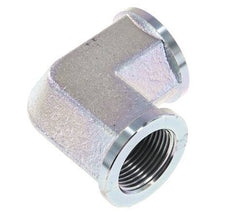 90deg Angled Fitting G1'' Female High Pressure Steel 160bar (2248.0psi) Hydraulic