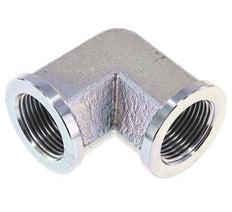 90deg Angled Fitting G1'' Female High Pressure Steel 160bar (2248.0psi) Hydraulic