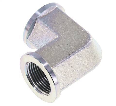 90deg Angled Fitting G1'' Female High Pressure Steel 160bar (2248.0psi) Hydraulic