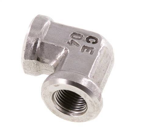 90deg Angled Fitting G1/8'' Female High Pressure Stainless Steel 350bar (4917.5psi) Hydraulic