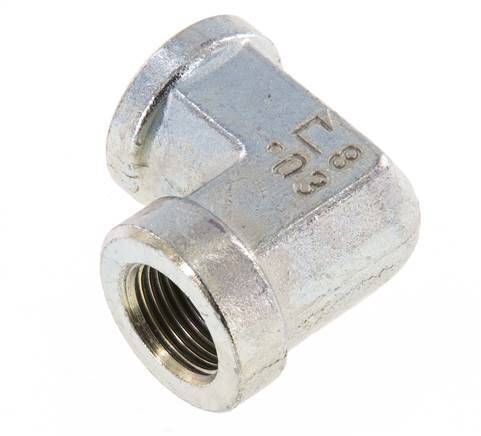 90deg Angled Fitting G3/8'' Female High Pressure Steel 250bar (3512.5psi) Hydraulic