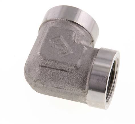 90deg Angled Fitting G1'' Female High Pressure Stainless Steel 160bar (2248.0psi) Hydraulic