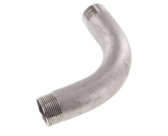 90deg Angled Pipe R1 1/4'' Stainless Steel 16bar (224.8psi)