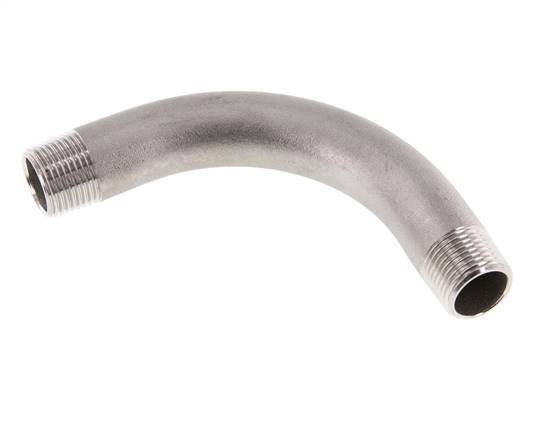 90deg Angled Pipe R3/8'' Stainless Steel 16bar (224.8psi)