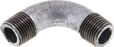 90deg Angled Pipe R1/2'' Cast Iron 25bar (351.25psi) [2 Pieces]