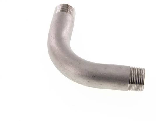 90deg Angled Pipe R1'' Stainless Steel 16bar (224.8psi)