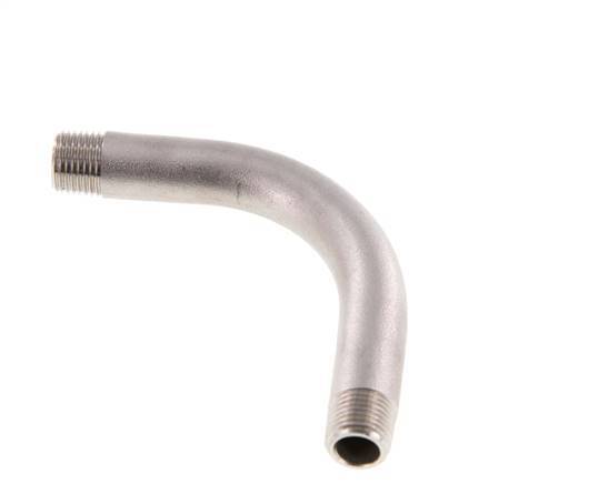 90deg Angled Pipe R1/8'' Stainless Steel 16bar (224.8psi)